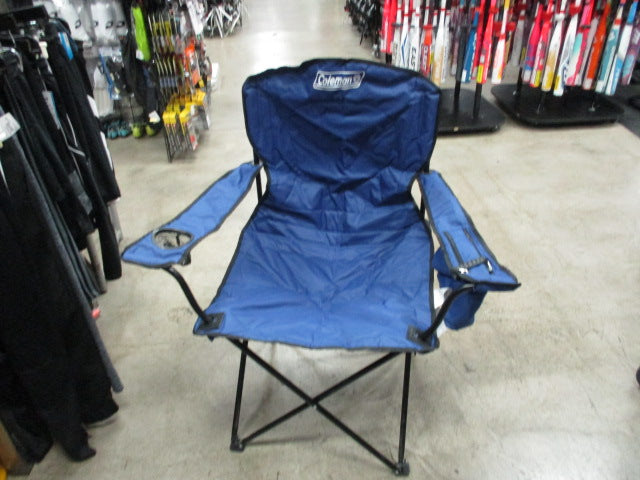 Load image into Gallery viewer, Used Coleman Camping Chair with Built-In 4-Can
