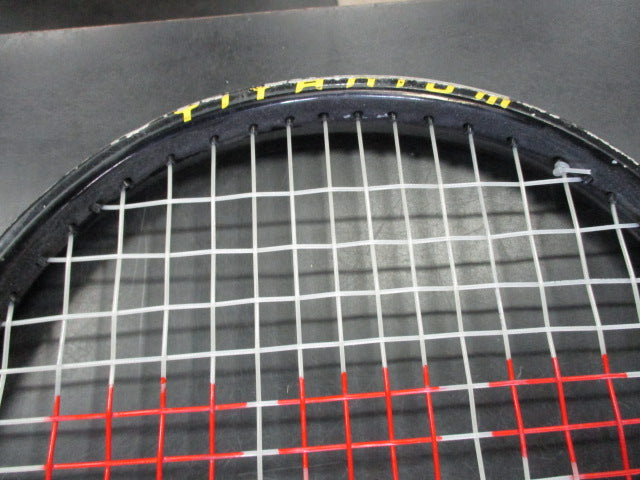 Load image into Gallery viewer, Used Wilson Titanium Energy Soft Shock 3 Racquet 27&quot;
