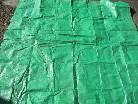 Used 6 x 6 Green Tarp