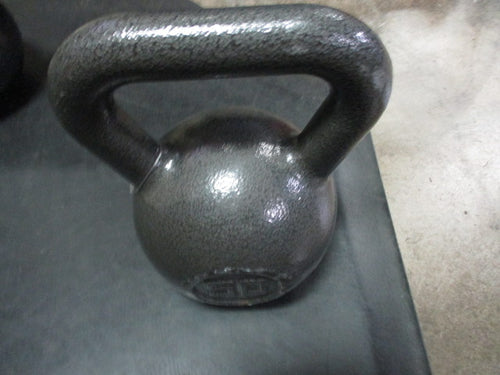 Used 50lb Cast Iron Kettlebell