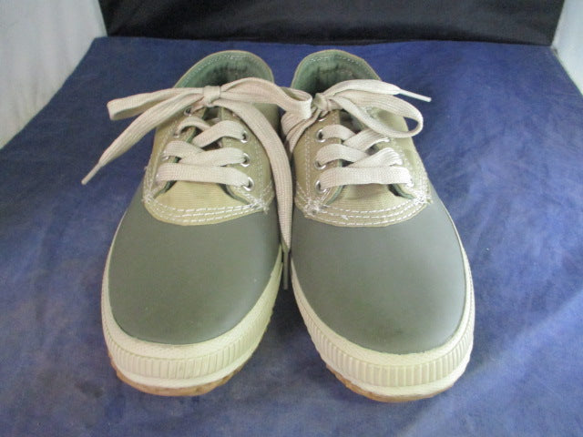 Load image into Gallery viewer, Used London Fog Women&#39;s Rubber Waterproof Duck Sneaker Shoes Green Size 7
