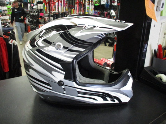 Used Bilt Redemption DOT Motorcross Adult Medium Helmet