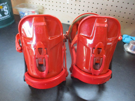 Used Custom Snowboard Bindings Size Small