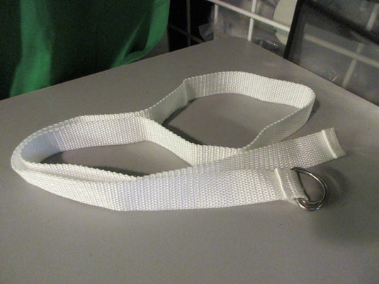 Used White Football Belt