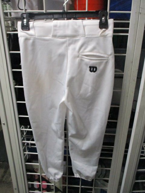 Load image into Gallery viewer, Used Wilson Elastic Botom Pants Youth Size Medium - stains
