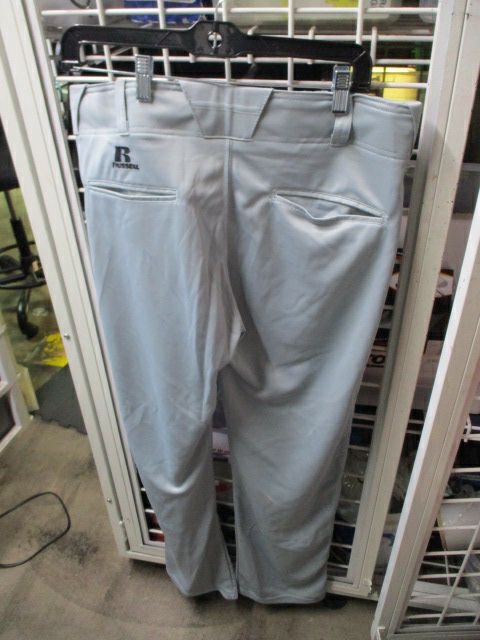 Used Russell Open Bottom Pants Adult Size Large - small stain