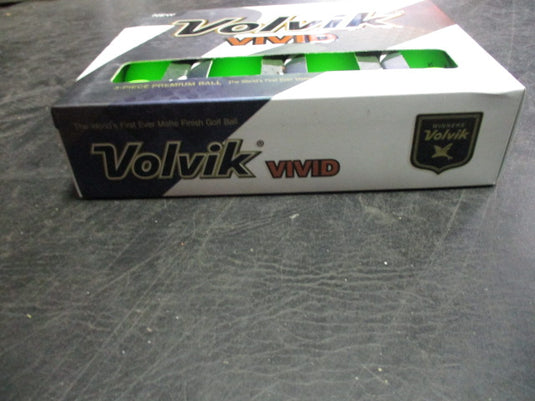 Volvik Vivid Matte Green Dozen Golf Balls