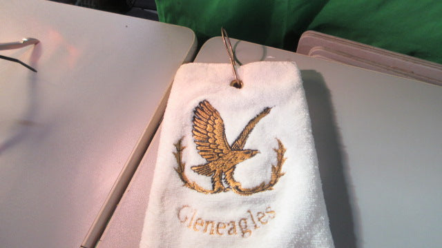 Load image into Gallery viewer, Used Gleneagles Golf Towel
