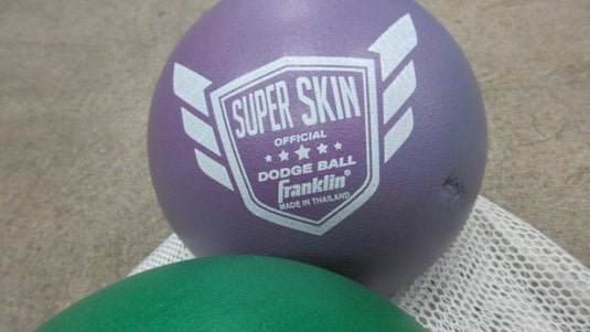 Used Super Skin Franklin Dodge Ball Set of 10