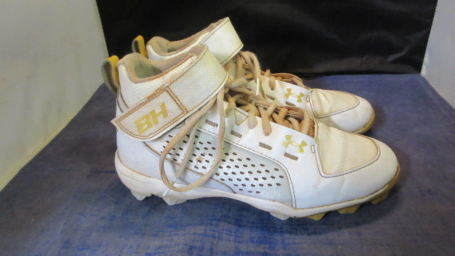 Load image into Gallery viewer, Used Under Armour Bryce Harper Cleats Youth Size 5.5
