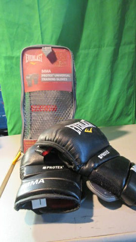 Used Everlast MMA Protex Universal Training Gloves Size Large