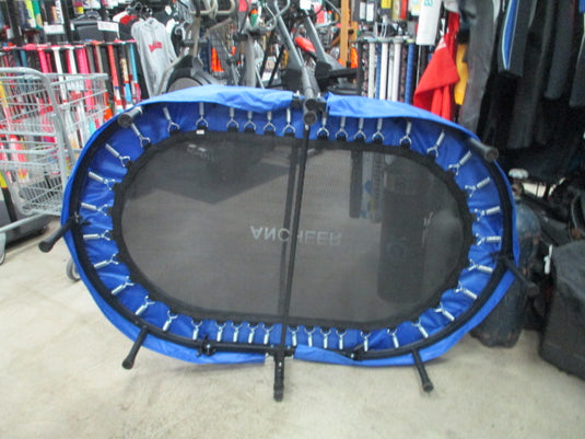 Ancheer Foldable Rebounder Trampoline w/ Hand Rail