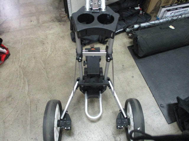 Load image into Gallery viewer, Used UpRight Push Golf Caddy (Missing Straps And Spring Broken)
