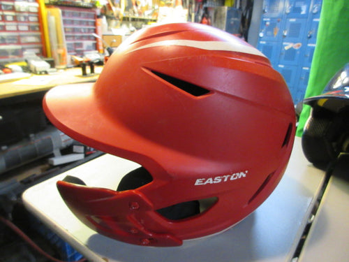 Used Easton Elite X Batting Helmet w/ Jaw Guard Size 7 1/8 - 7 1/2