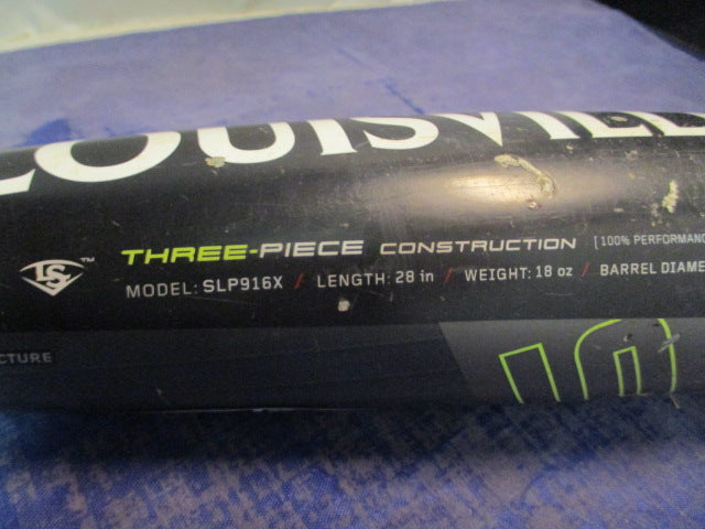 Load image into Gallery viewer, Used Louisville Slugger Prime 916 28&quot; (-10) USSSA Composite Bat
