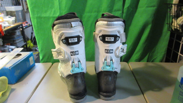 Load image into Gallery viewer, Used Women&#39;s Salomon Quest R70 Ski Boots Size 24.5
