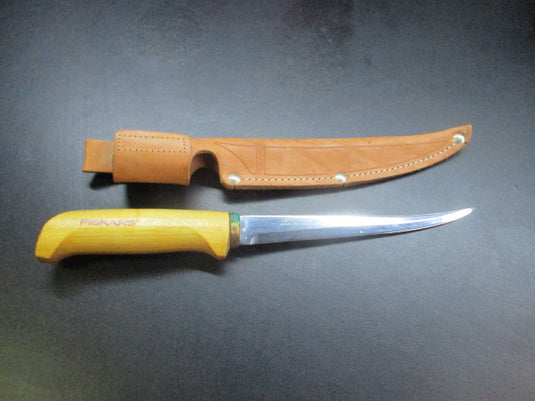 Used Fiskars Stainless Fishing Knife w/ Sheath