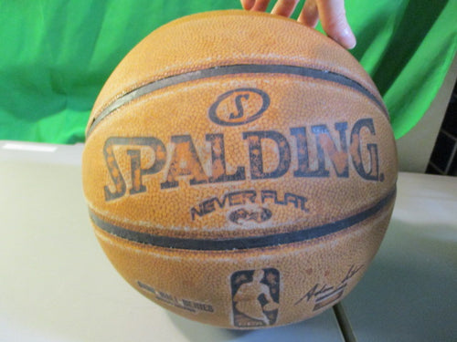 Used Spalding Never Flat Basketball Official Size