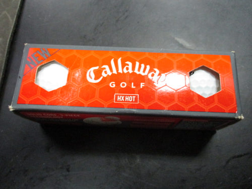 Used Callaway 3 Piece Golf Ball Set