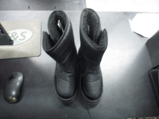 Used WFS Black Boots Kids Size 4