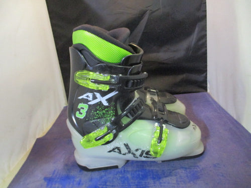 Used Axis AX3 Ski Boots Youth Size 25.5