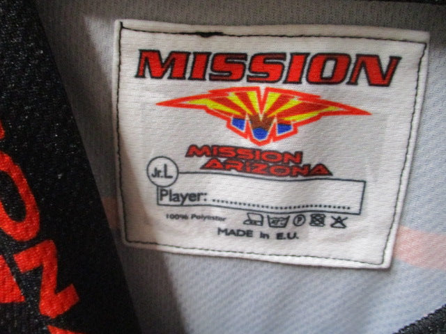 Load image into Gallery viewer, Used Mission Arizona #13 Hockey Jersey Youth Size Large
