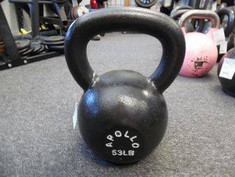 Apollo Athletics 24 KG (53 lbs) Cast Iron Kettlebell