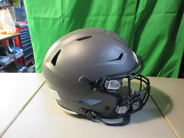 Load image into Gallery viewer, Used Riddell Speed Flex Grey Youth XL Football Helmet -Initial Season 2021
