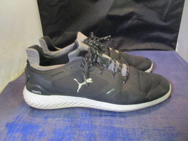 Load image into Gallery viewer, Used Puma Ignite Golf Shoes Adult Size 11.5 - missing one golf spike
