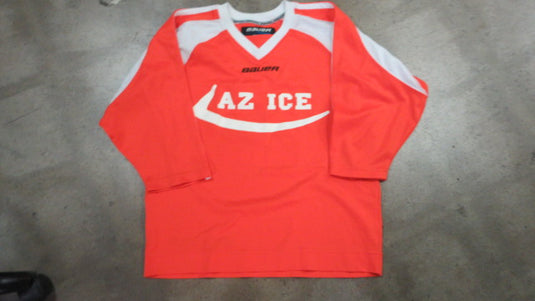 Used Bauer AZ Ice Hockey Jersey Size Youth Medium