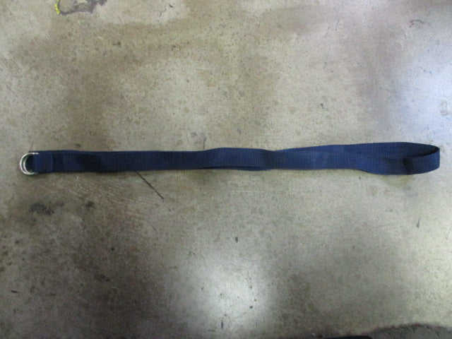 Load image into Gallery viewer, Simple Navy Blue Web 48&quot; Football Belt
