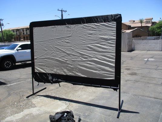 Used Indoor / Outdoor Movie Projector Screen