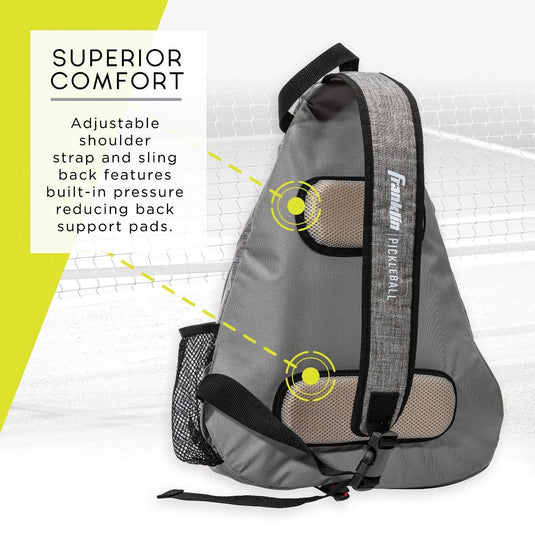 New Franklin Pickleball Sling Bag - Grey