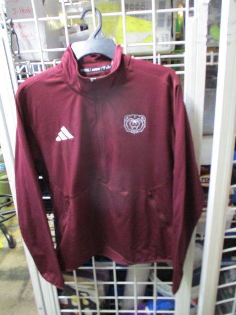 Load image into Gallery viewer, Adidas Sideline Knit 1/4 Zip Jacket Womens Size Medium
