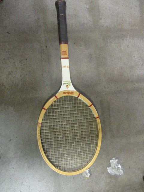 Load image into Gallery viewer, Used Vintage Wilson Jack Kramer Autograph Tennis Racket 4 3/8 M Tennis Raquet
