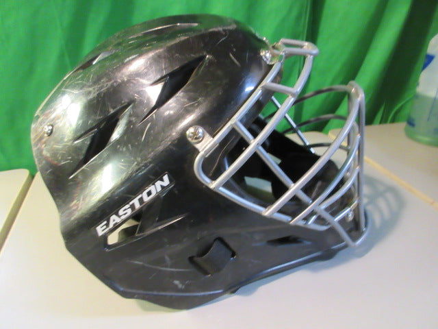 Load image into Gallery viewer, Used Easton Black Magic Catcher&#39;s Helmet Size 6 1/8 - 7 1/4&quot;
