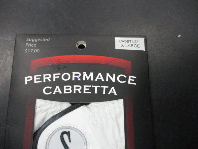 Load image into Gallery viewer, Used Perforance Cabretta Cadet Left X-Large Golf Glove
