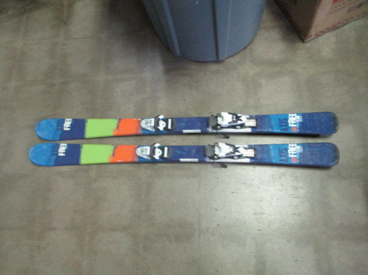 Used Axis Free Team Sinflex 130 cm Downhill Skis w/ Look Bindings - small wear