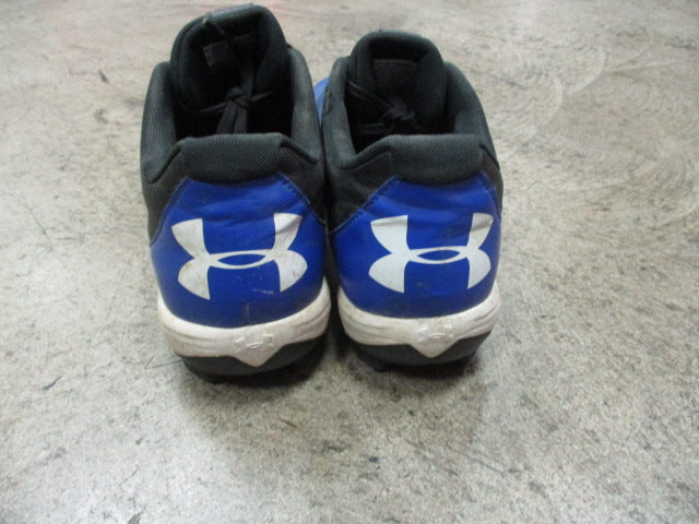 Load image into Gallery viewer, Used Under Armour Royal Cleats Size 9.5
