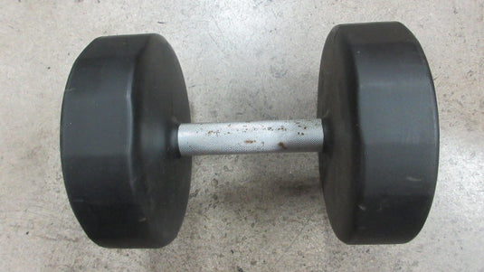 Used  XULT Urethane Multi-Sided Dumbbell, Straight, Black, 45lb