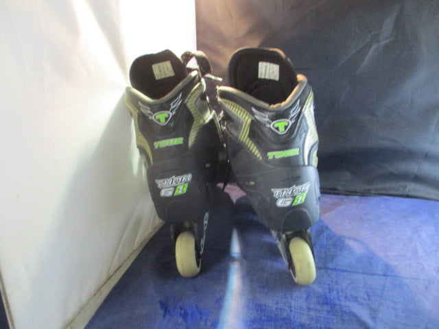 Load image into Gallery viewer, Used Tour Thor G1 Inline Roller Hockey Goalie Skates Adult Size 10
