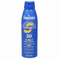 New Coppertone Sport 4-In-1 SPF 30 Spray Sunscreen