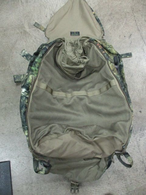 Used Ederlestock M5 RMEF Team Elk Pack Hunting Gear Bag w/Rain Cover & Sling Bag