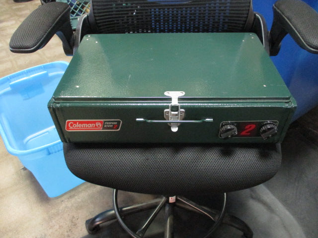 Load image into Gallery viewer, Used Coleman 2 Burner Camping Stove
