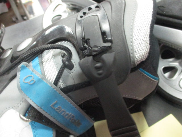 Load image into Gallery viewer, Used LandRoller Terra 9 Large Wheel In-Line Skates Size 9.5 (BROKEN BUCKLE)
