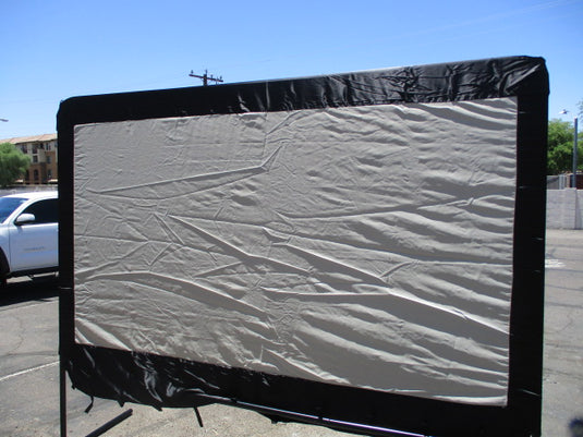 Used Indoor / Outdoor Movie Projector Screen