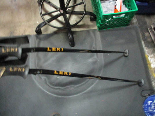 Used LEKI Elegance TS4.5 125Cm 50" Downhill Ski Poles