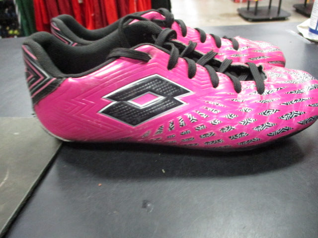 Load image into Gallery viewer, Used Lotto Pink/Black Size Unknown Soccer Cleats
