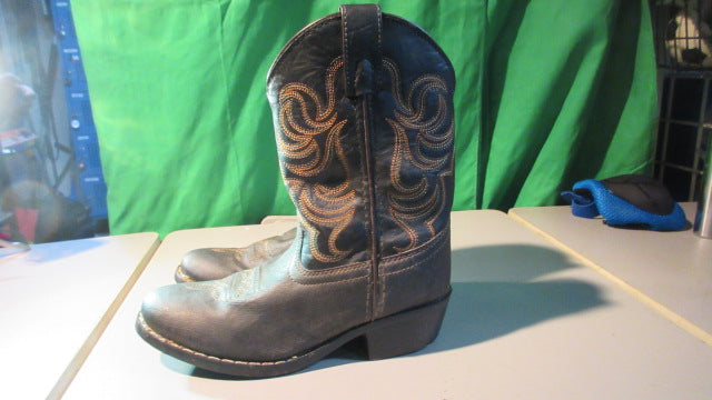 Load image into Gallery viewer, Used Smokey Mountian Boots Kids Western Cowboys Size 2
