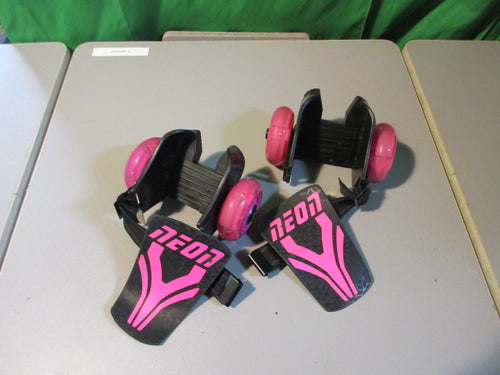 Used Yvolution Neon Street Rollers - Pink Adjustable Size